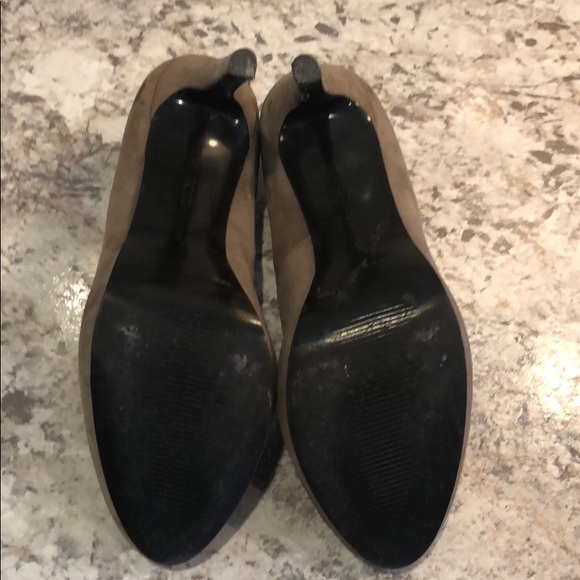 BCBGeneration Taupe Suede Pumps | Size 6.5 - Picture 4 of 4